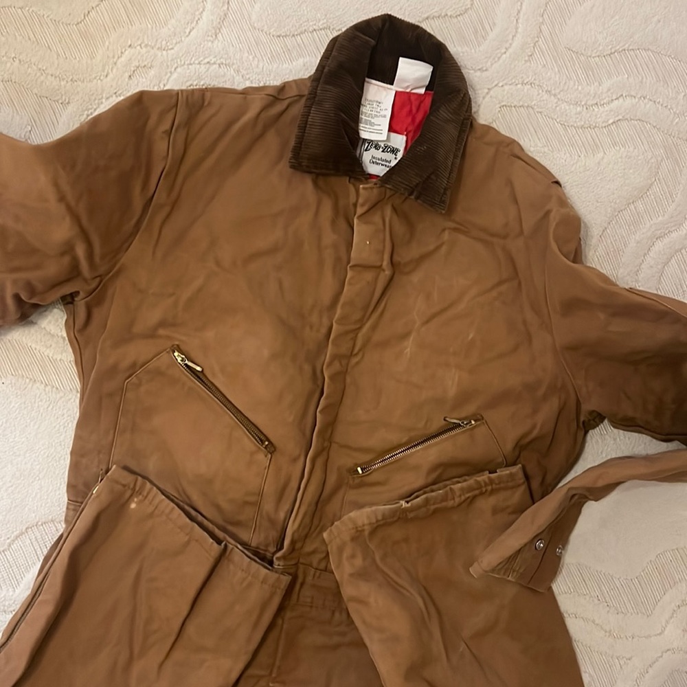 Zero Zone Insulated Outerwear Coveralls